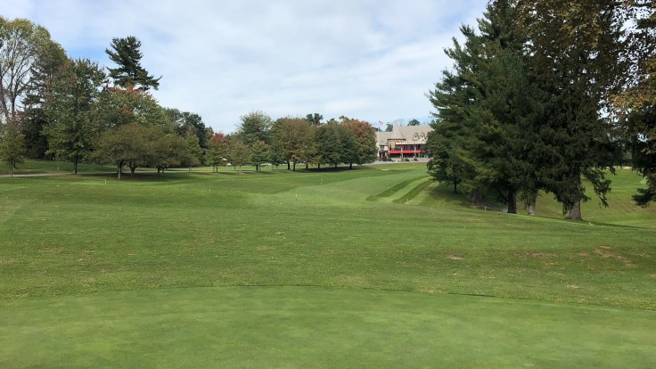 Reading CC - 1st Fairway from Green