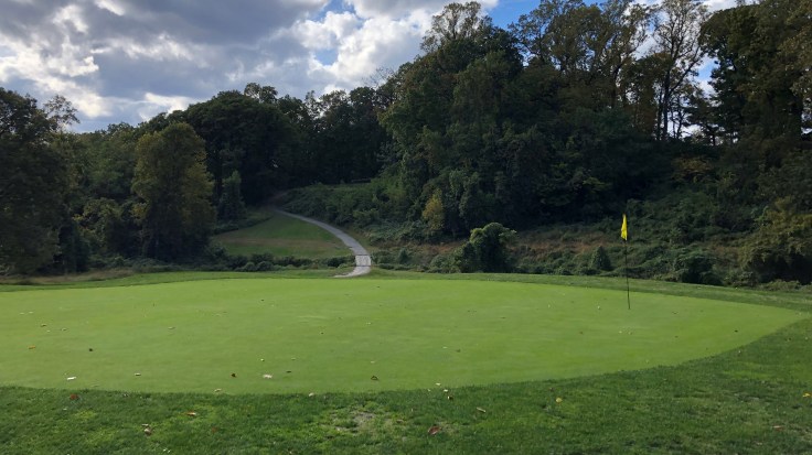 Cobbs Creek Golf Club Olde Course - 17th Green